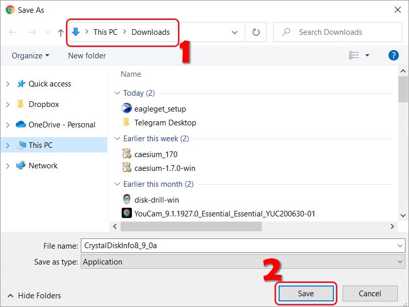 Lưu file