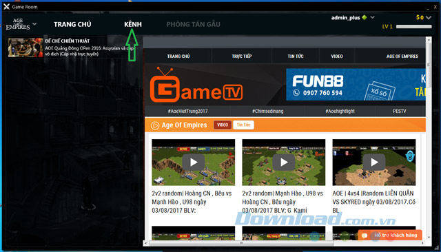 GameTV Plus: Nền tảng giải trí game miễn phí hàng đầu