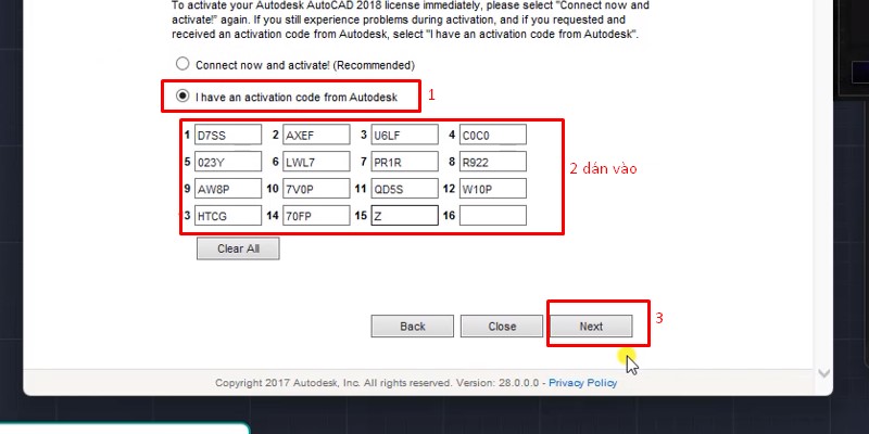 AutoCAD 2018 Phiên Bản Ổn Định Dễ Setup 28 làm theo trình tự như hình