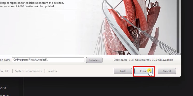 AutoCAD 2018 Phiên Bản Ổn Định Dễ Setup 16 bấm Install