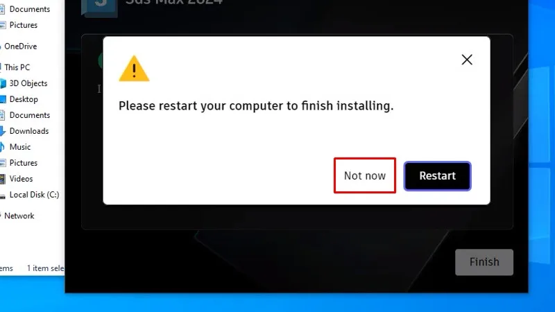3Ds Max 2024: Hướng Dẫn Cài Đặt Bằng Video 16 Bấm vào Not now