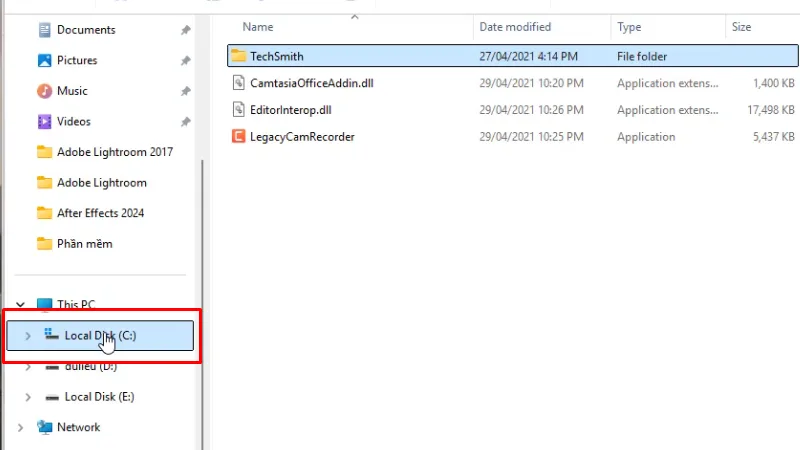 Camtasia 2021 Hướng Dẫn Chi Tiết Cách Cài 22 Vào Ổ C