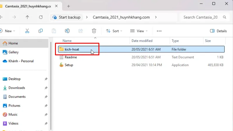 Camtasia 2021 Hướng Dẫn Chi Tiết Cách Cài 15 Vào thư mục kich-hoat