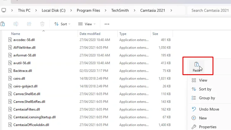 Camtasia 2021 Hướng Dẫn Chi Tiết Cách Cài 18 Paste vào như hình