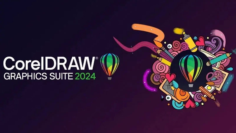 CorelDRAW Graphics Suite 2024 chính là phiên bản mới nhất của phần mềm thiết kế đồ họa mạnh mẽ CorelDRAW Graphics Suite 2024 là phần mềm thiết kế đồ họa chuyên nghiệp