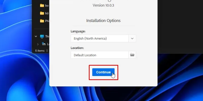 Adobe Bridge 2020 Tải Và Cài Đặt 14 bấm continue